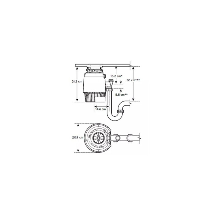 Rozdrabniacz odpadków InSinkErator Evolution Plus 750 EC