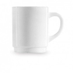 Kubek Restaurant, Arcoroc, 290 ml, 0,29L, biały, 6 szt., ⌀79x(H)90mm