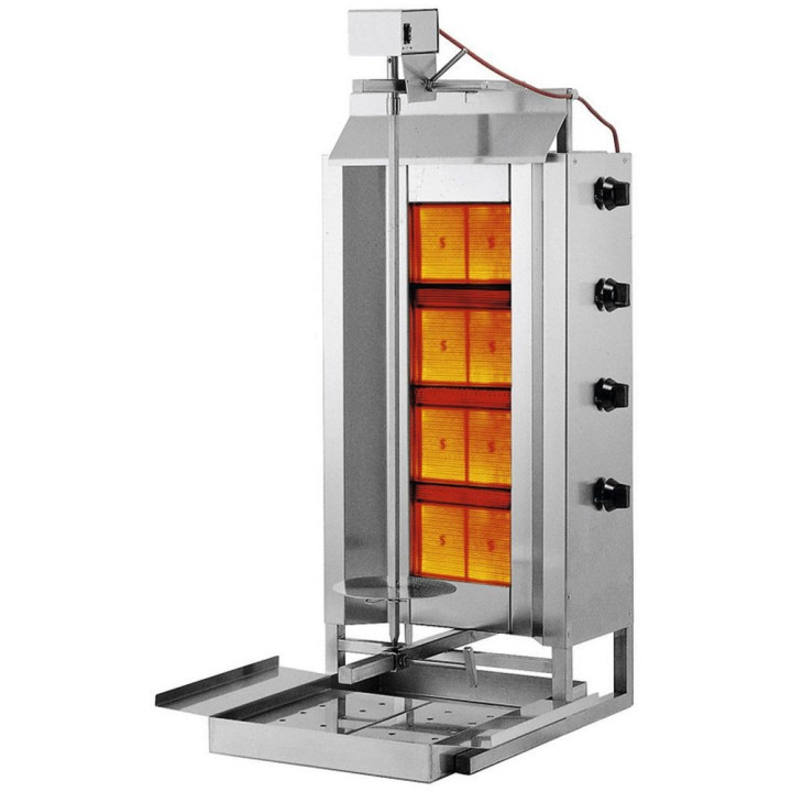 Kebab gazowy wsad do 60kg PROFI LINE Hendi 226001