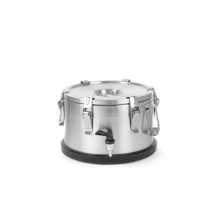 Termos do transportu żywności z kranem 10 litrów