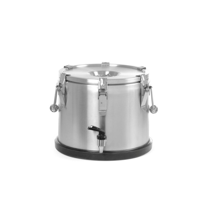 Termos do transportu żywności z kranem 15 litrów