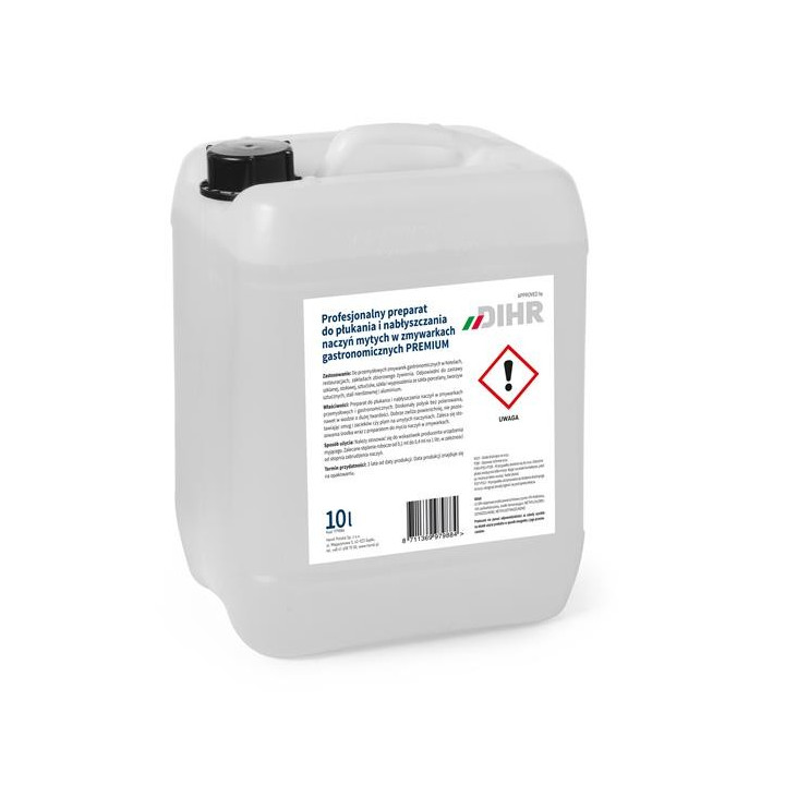 Profesjonalny środek do nabłyszczania naczyń