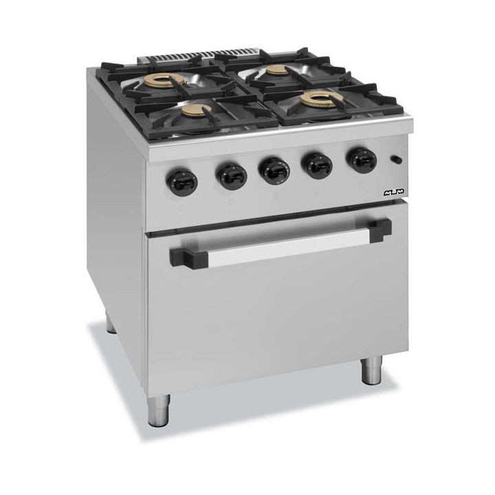 Kuchnia gazowa z piekarnikiem elektrycznym GN 2/1 C4SFEV77G