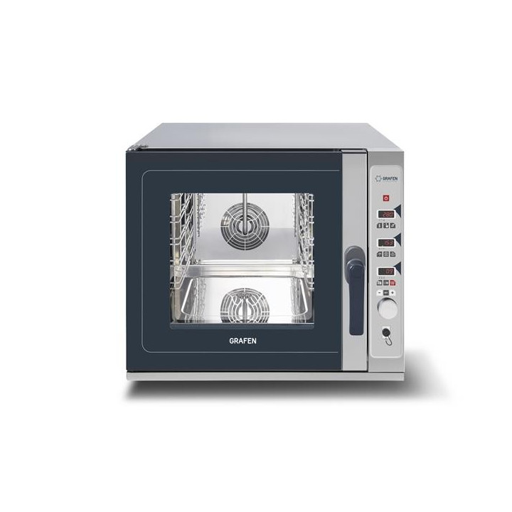 Piece konwekcyjno-parowy – elektryczny, sterowanie elektroniczne 5x GN 1/1