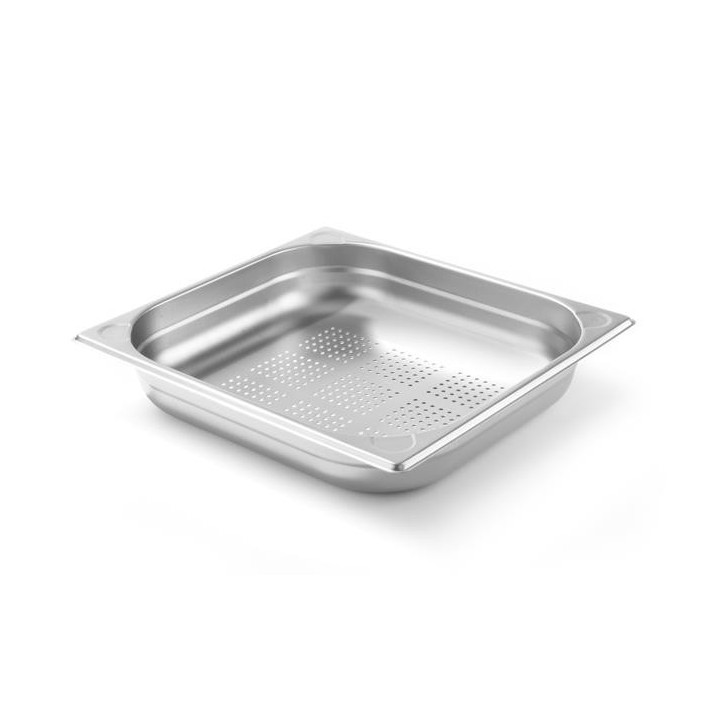 Pojemnik GN 2/3 Kitchen Line perforowany - 354x325 mm  65 mm Hendi Kitchen Line 807224