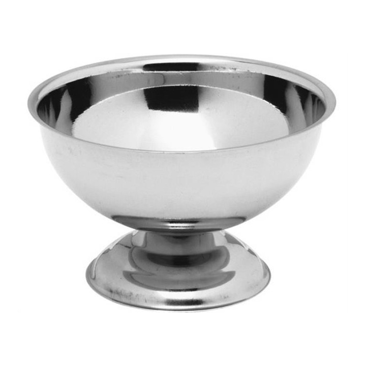 Pucharek stalowy do lodów - śr. 90 mm