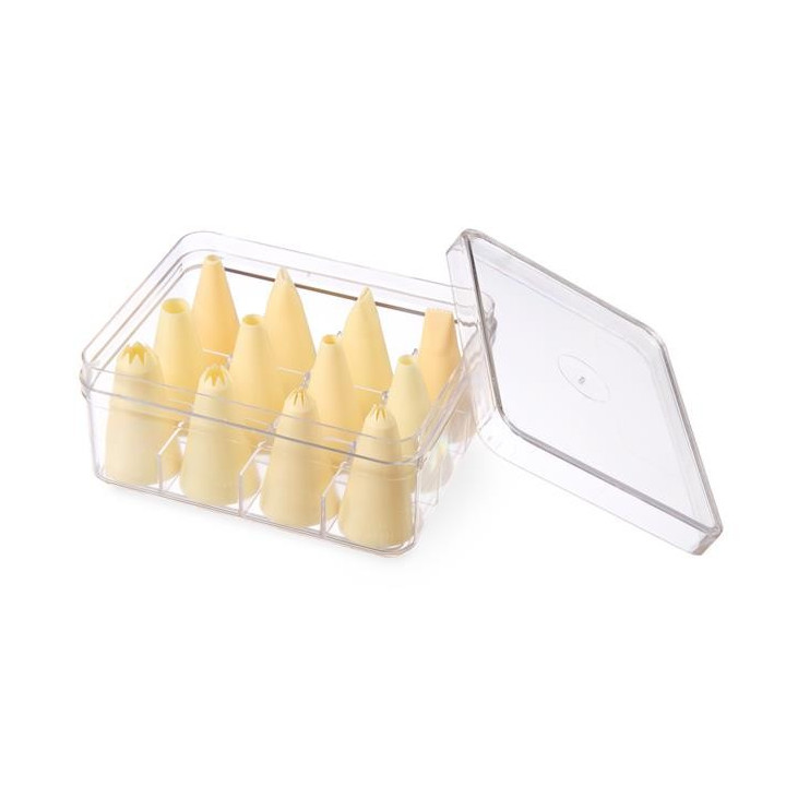 Końcówki do rękawów różne - zestaw 12 szt. Hendi 551400