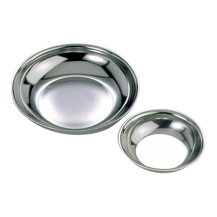 Salaterka na cukier lub bitą śmietanę - stalowa