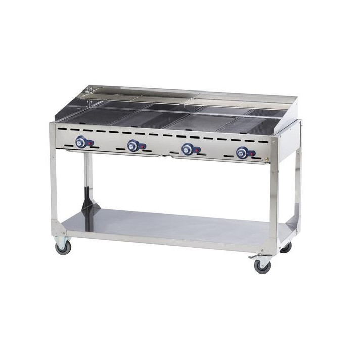 Grill gazowy Green Fire Profi Line 4-palnikowy 149614