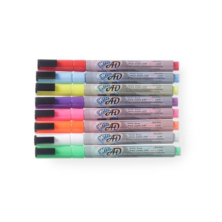 Markery do tablicy - wąska końcówka