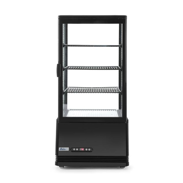 Witryna chłodnicza nastawna 78L czarny Arktic Hendi 233658