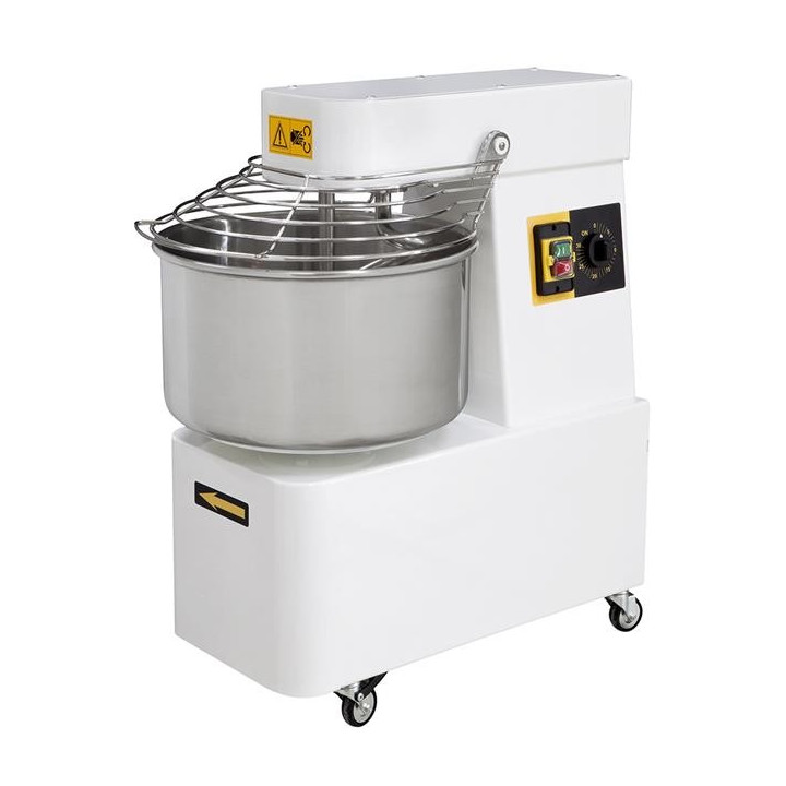 Miesiarka spiralna ze stałą dzieżą o 2 prędkościach, 32 l, Prismafood, 88 kg/h, 32L, 400V/1700W, 435x750x(H)810mm