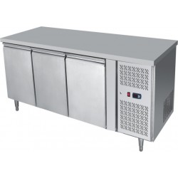 Stół chłodniczy 3-drzwiowy 179,5x70x85 cm 420L bez rantu
