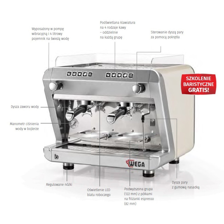 Ekspres do kawy IO Compact + szkolenie baristyczne GRATIS !