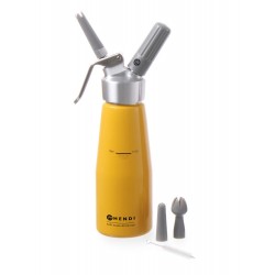 Syfon do bitej śmietany Kurt Scheller Edition żółty Hendi 975855