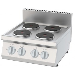 Kuchnia elektryczna KEO-6060 I 7,5 kW I 400V I  I 4 - palnikowa