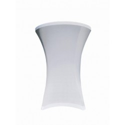 Pokrowiec Coctail 80 na stół biały