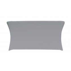 Pokrowiec na stół prostokątny dł. 182,9 cm szary