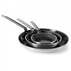 Patelnie aluminiowe z powłoką nieprzywierającą – „Marble Professional śr. dna 220 mm