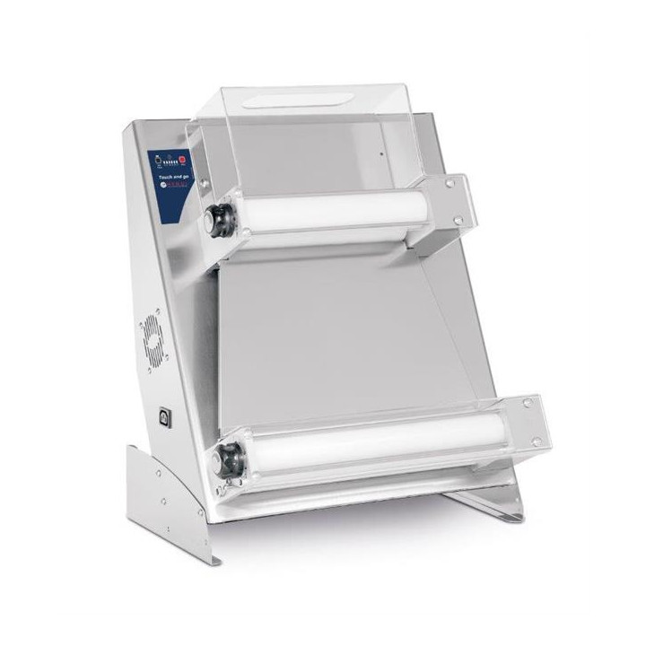 Wałkownica elektryczna do pizzy Hendi Touch and Go 400 z dwoma parami wałków 