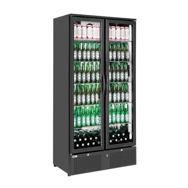 Lodówka na napoje 2-drzwiowa 458 l 