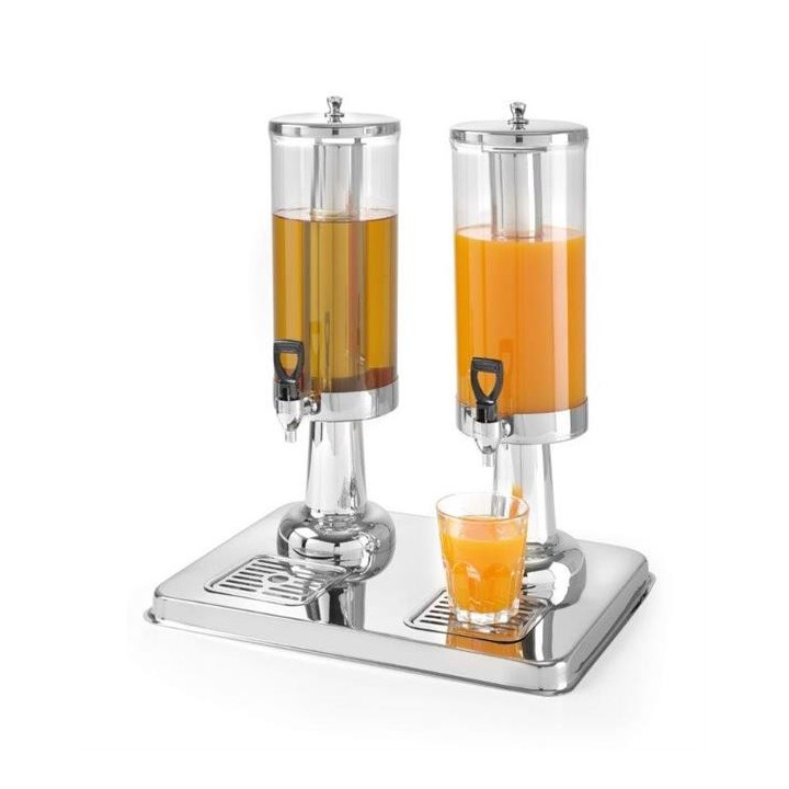 Dyspenser do soków, HENDI, 2*3L, 415x315x(H)490mm