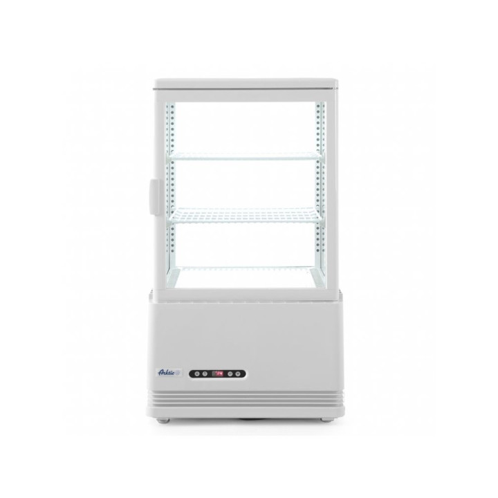 Witryna chłodnicza nastawna 58L biała zakres temperatur: 0-12˚C Arktic Hendi 233610