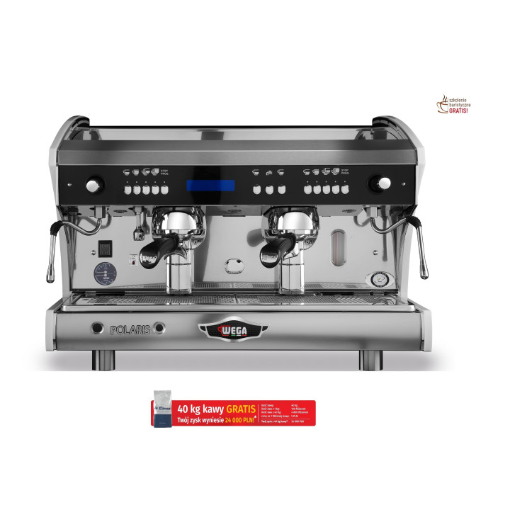 Ekspres do kawy Polaris z automatycznym spieniaczem 