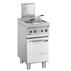 Frytownica gazowa dwukomorowa na szafce 2x7 l | BARTSCHER, 700 Classic