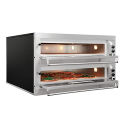 Piec do pizzy dwukomorowy, 18 x pizza 33 cm | BARTSCHER, ET 205