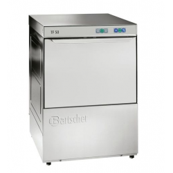 Zmywarka gastronomiczna z pompą wypompowującą i pompą dozującą środek myjący, kosz: 500x500 mm | BARTSCHER, Deltamat TF 50 LR