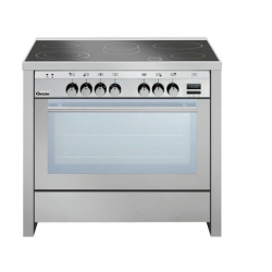 Kuchnia ceramiczna 5-palnikowa z piekarnikiem wielofunkcyjnym, 900x600x910 mm | BARTSCHER, 155660