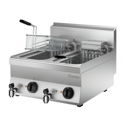 Frytownica elektryczna nastawna 2x10 l | BARTSCHER, 650 Snack
