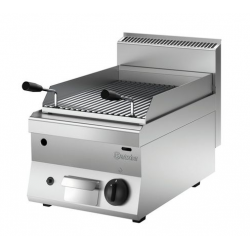 Lawa-grill gazowy nastawny, 400x650x295 mm | BARTSCHER, 650 Snack