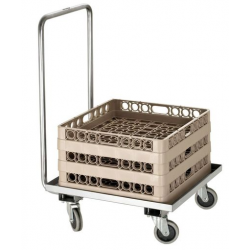 Wózek na kosze do naczyń, pow. rob.: 513x583 mm | BARTSCHER, 300143