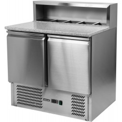 Stół chłodniczy do pizzy 240L z nadstawką i blatem granitowym YG-05275 Yato YG-05275