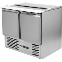 Stół chłodniczy sałatkowy 2-drzwiowy 240L z pokrywą uchylną Yato YG-05262