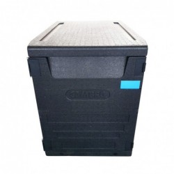 Pojemnik transportowy piekarniczy 155 l, ładowany od frontu, regulowane prowadnice