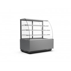 ESTERA WCh-1/C Witryna cukiernicza 950x830x1470 szyba gięta