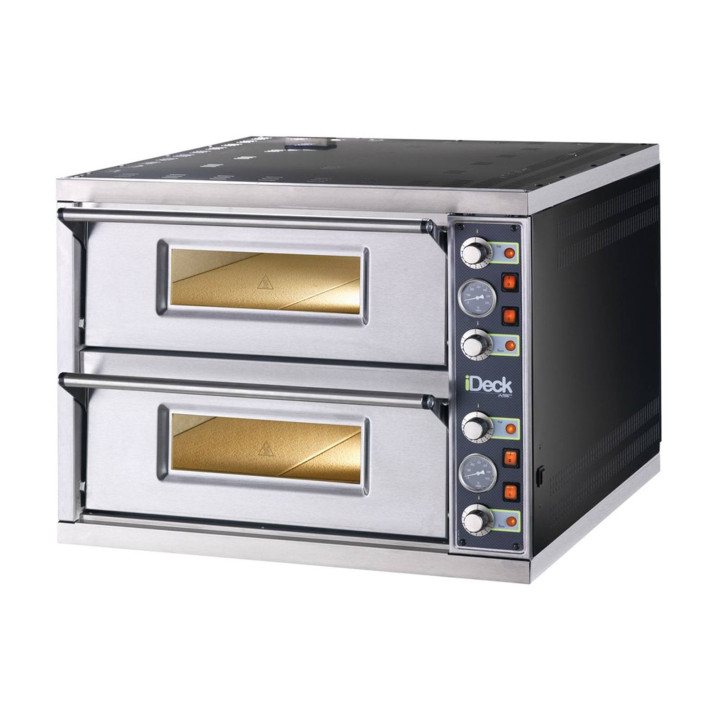 Manualny dwukomorowy piec Ideck 60.60 Moretti Forni MFPD60.60D