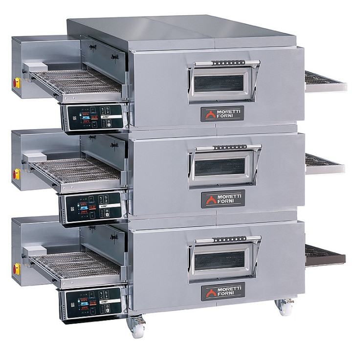 Wielofunkcyjny piec przelotowy gazowy TT98G 3 komory z podstawą