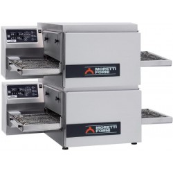 Gazowy piec taśmowy T64 2 komory Moretti Forni MFMT64G2