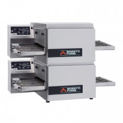 Elektryczny piec taśmowy T64 2 komory Moretti Forni MFMT64E2