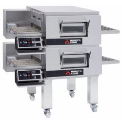 Gazowy piec taśmowy T75 2 komory z podstawą Moretti Forni MFMT75GT2S