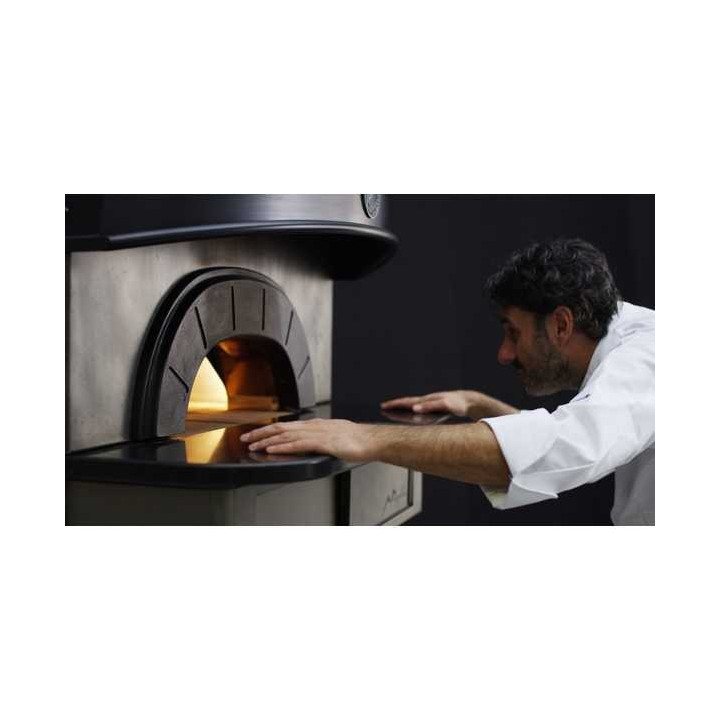 Piec Neapolis 6 z komorą rozrostu na kołach Moretti Forni MFNEAPOLIS6