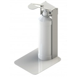 Dozownik łokciowy biurkowy na płyn do dezynfekcji