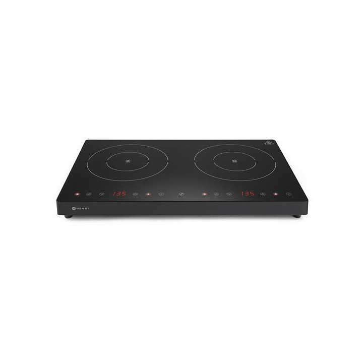 Podwójna kuchenka indukcyjna 2000W/1500W Black Line Hendi