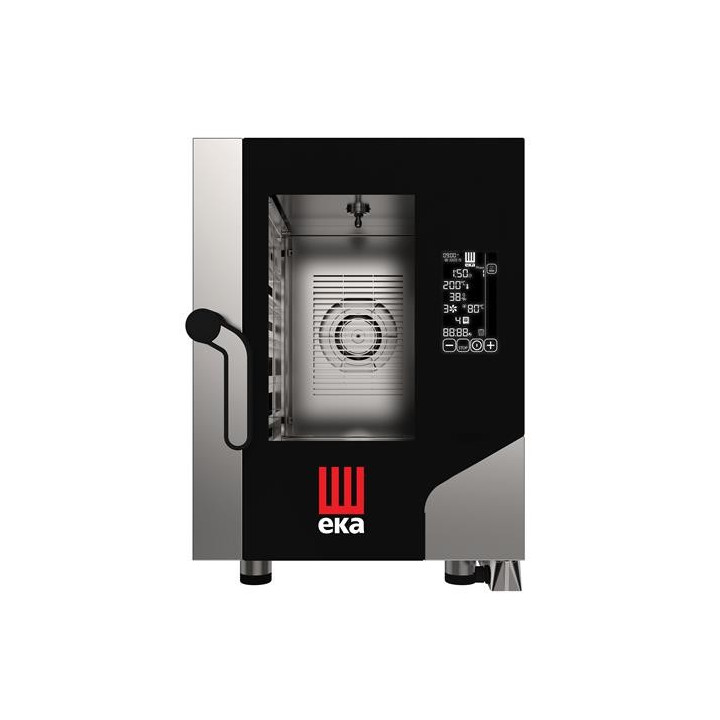 Piec konwekcyjno - parowy Black Mask COMPACT 6 x GN 2/3 elektryczny z bezpośrednim natryskiem 