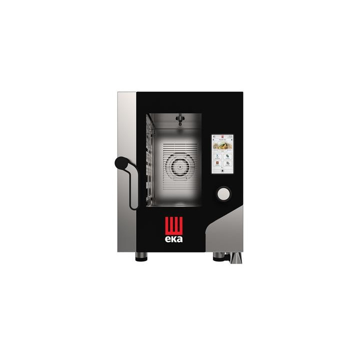 Piec konwekcyjno-parowy Millennial Touch Screen Gastro Compact 6×GN 2/3 – elektryczny, Tecnoeka, 400V/5200W, 500x750x(H)700mm