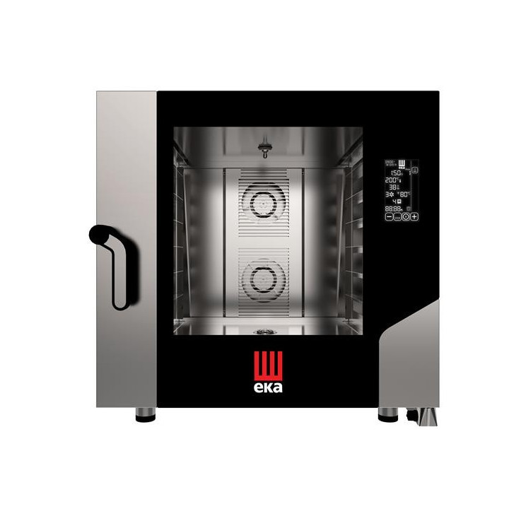 Piec piekarniczo - cukierniczy Black Mask 6 x 600 x 400 elektryczny z bezpośrednim natryskiem